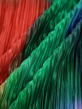 Rainbow Pleat Two Piece Skirt Set